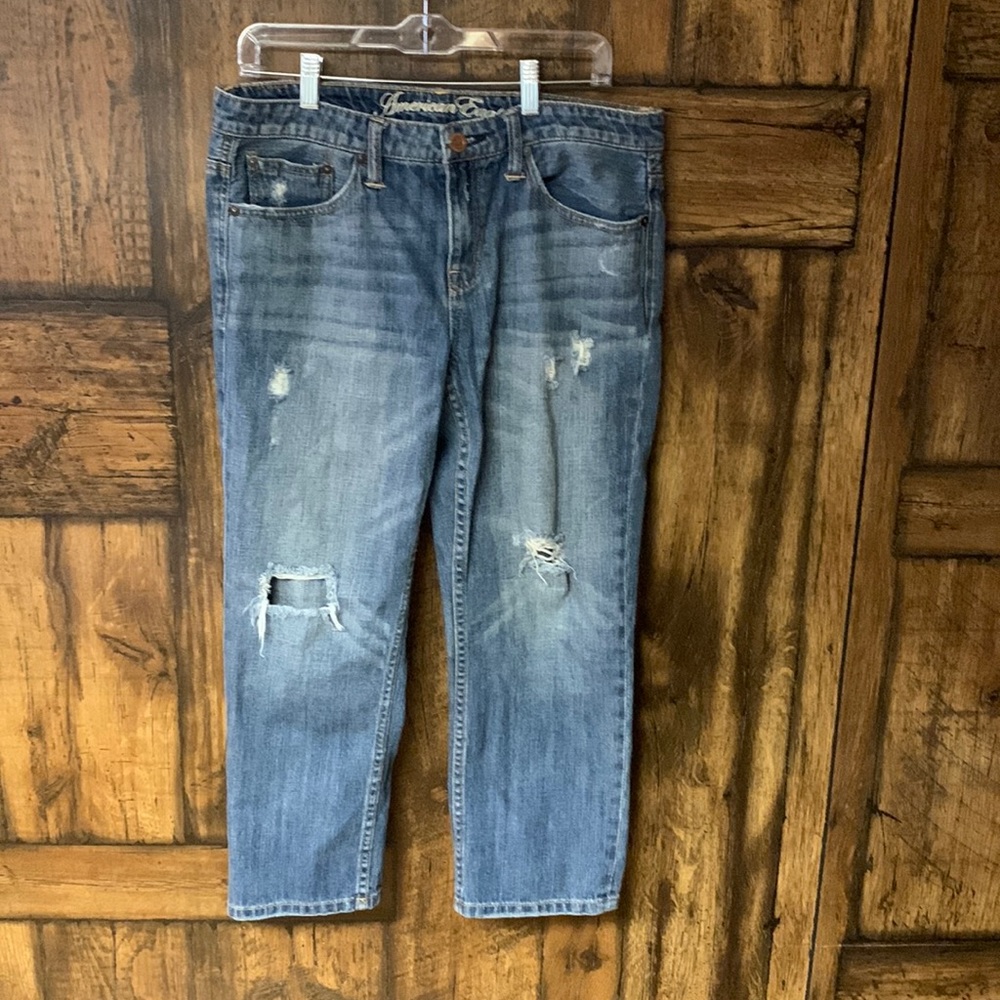 American Eagle cropped jeans size 10 R